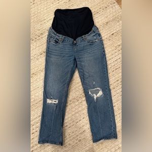 Abercrombie & Fitch Maternity Ankle Straight Jean